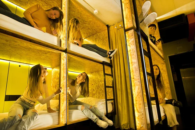سكن مشترك مختلط بأربعة أسرّة، Bastardo Hostel 3/5