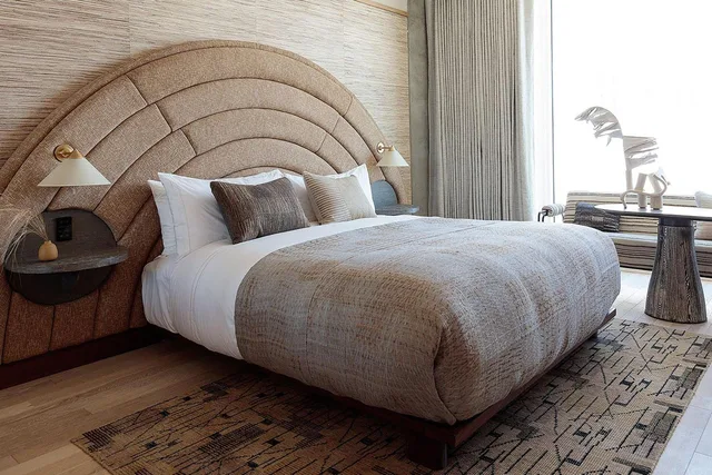 غرفة بريميير بسرير كينج بشرفة، Santa Monica Proper Hotel 2/4