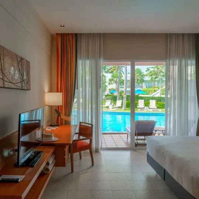 Guest Room, King Bed, Side Pool View، Sheraton Hua Hin Resort And Spa 5/10