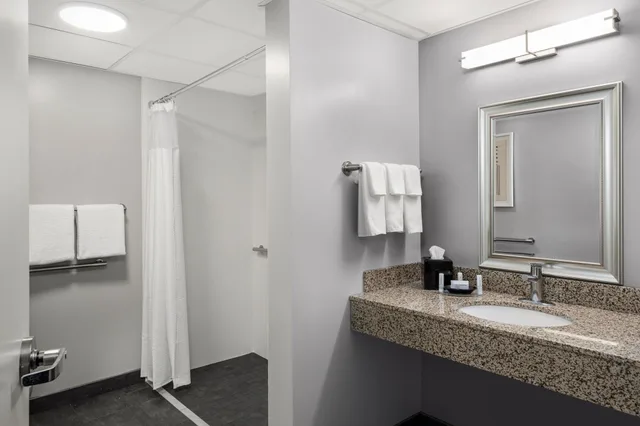 1 Bedroom, Suite, King Bed, City View, Sofa, Courtyard By Marriott La Crosse 3/4
