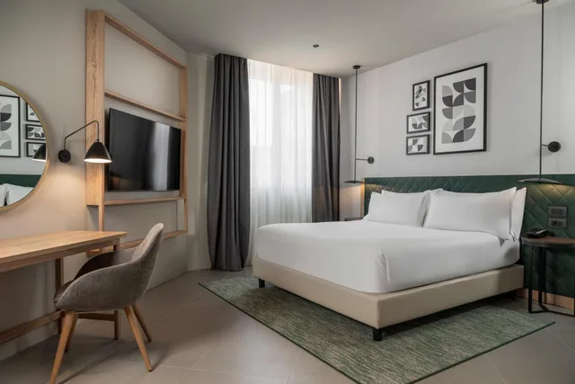 غرفة بسرير كينج لذوي الإعاقة، Hilton Garden Inn Bologna North 1/3