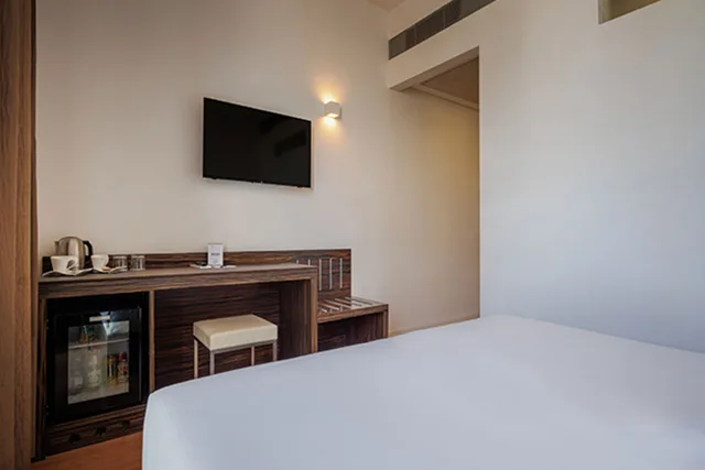 غرفة اقتصادية بسرير كوين، iH Hotels Milano Centrale 2/6