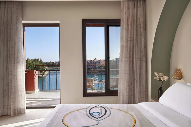 غرفة سوبيريور بسريرين منفصلين بإطلالة على المرسى، The Three Corners Ocean View - Adults Only(+16) 2/6