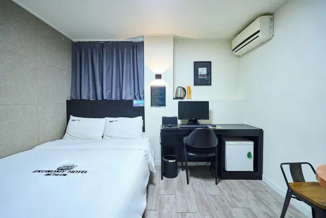غرفة بسرير مزدوج، Ekonomy Hotel Incheon 6/10