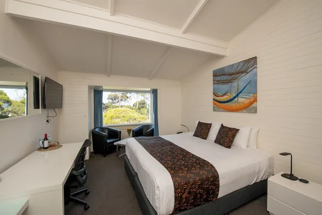 غرفة سوبيريور بسرير كوين بإطلالة على المسبح، Mercure Kangaroo Island Lodge 1/7