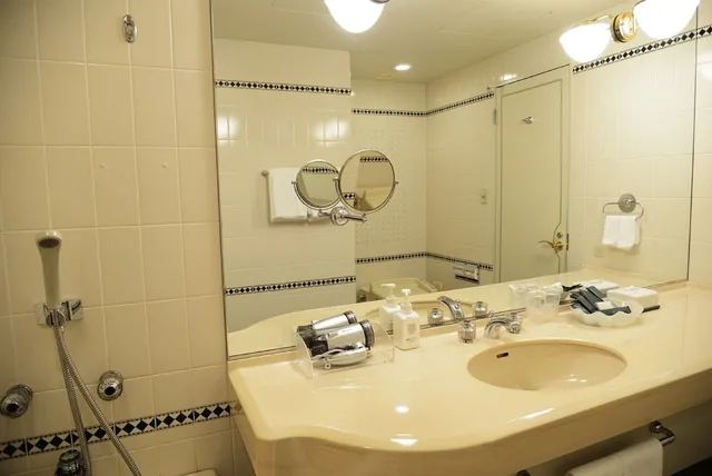 غرفة قياسية مفردة بسريرين منفصلين للمدخنين، Rihga Royal Hotel Hiroshima 2/3