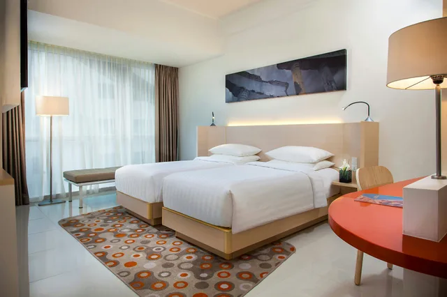 غرفة بسريرين منفصلين، Fairfield By Marriott Surabaya 1/2