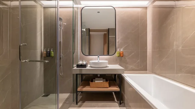 جناح بسرير فردي بغرفة نوم واحدة بمطبخ صغير، Holiday Inn & Suites PENANG PRAI 6/7