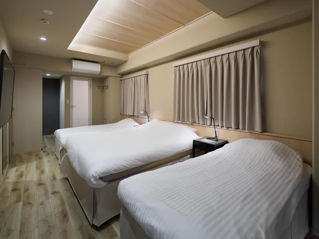غرفة كومفورت ثلاثية، Shinjuku City Hotel N U T S 4/10