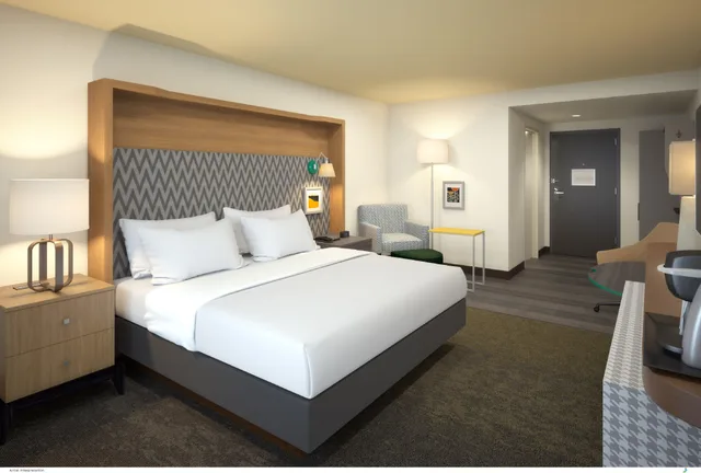 غرفة بسرير كينج، Holiday Inn Hotel Suites Decatur 1/5