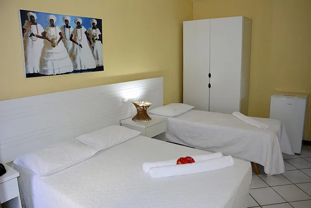 غرفة قياسية ثلاثية، Hotel Enseada Dos Corais 2/2