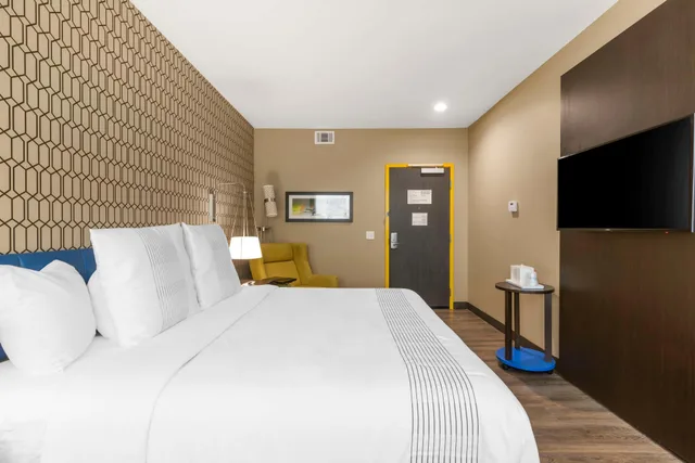 غرفة سيغنتشر مفردة بسرير كينج، GLo Best Western Pooler Savannah Airport Hotel 1/4
