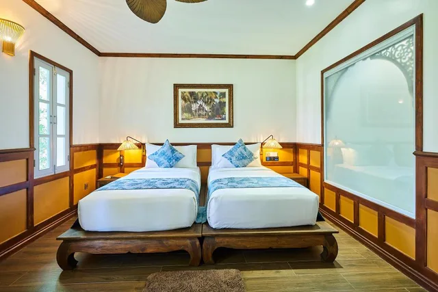 Courtyard, Twin Beds، Mybanlao Hotel 2/10