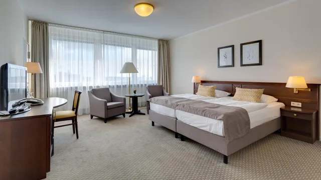 غرفة قياسية مفردة بسرير كوين، Sylter Hof Hotel 1/5