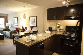 جناح بسرير كينج بإطلالة على الجبل بغرفة نوم واحدة، Executive Suites Hotel Resort Squamish 1/1