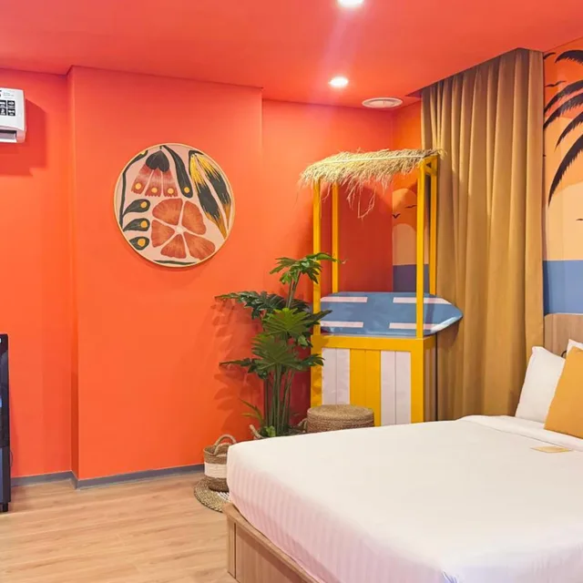 غرفة ديلوكس بسرير كينج، Yellow Bee Resort Cililitan 7/10