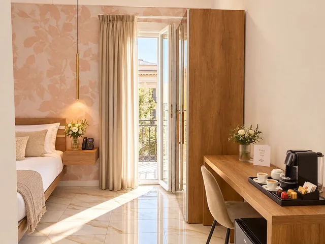 Deluxe, Quadruple, Double and Bunk Bed, Terrace, Diana Pompei 8/9