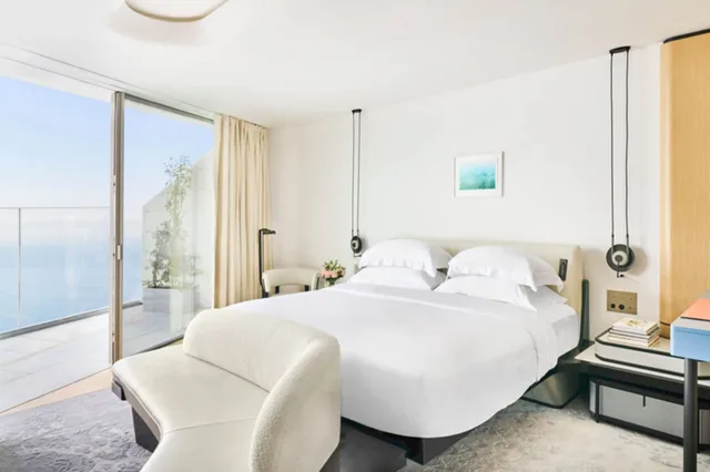 استوديو بانورامي بسرير كينج بإطلالة على البحر، The Maybourne Riviera 4/6