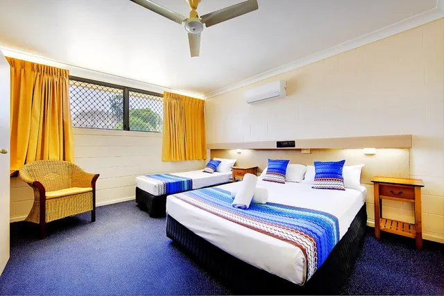 غرفة بسريرين منفصلين، Raintree Motel Townsville 2/2