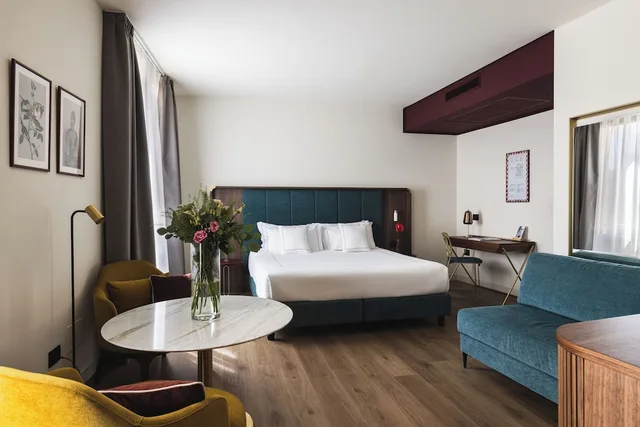غرفة جونيور بسرير مزدوج، Ferrara Hotel 3/4