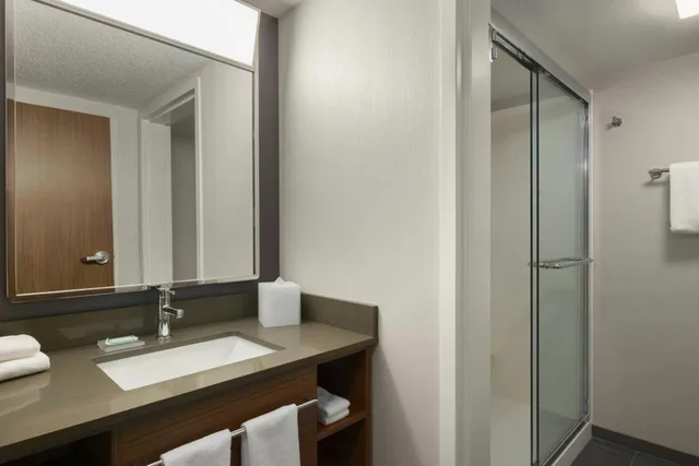 جناح بسرير كينج بغرفة نوم واحدة بغرفتين مع أريكة، Courtyard By Marriott Kokomo 2/4