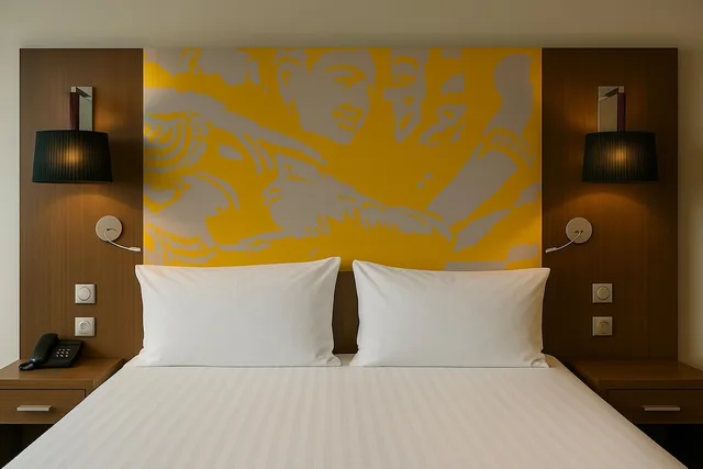 غرفة قياسية بسريرين منفصلين، Crowne Plaza Montpellier Corum 9/10