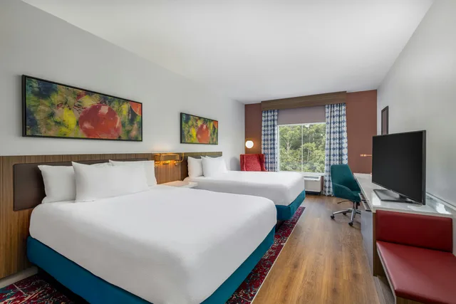 غرفة بسريرين كوين، Hilton Garden Inn Atlanta Peachtree City 2/4
