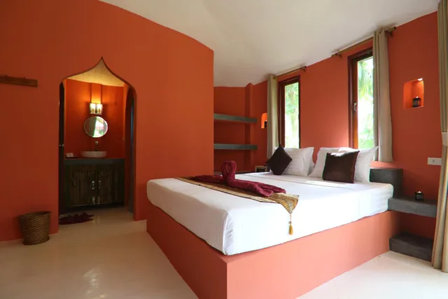 بنغل ديلوكس بإطلالة على الحديقة، Angel Green Garden Bungalows 2/5