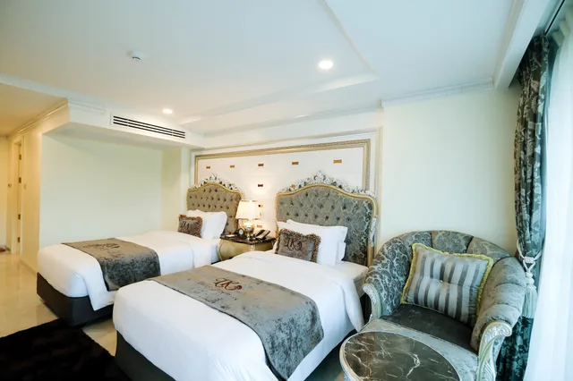 غرفة ديلوكس بسريرين منفصلين بإطلالة على المدينة، LK Emerald Beach 3/3