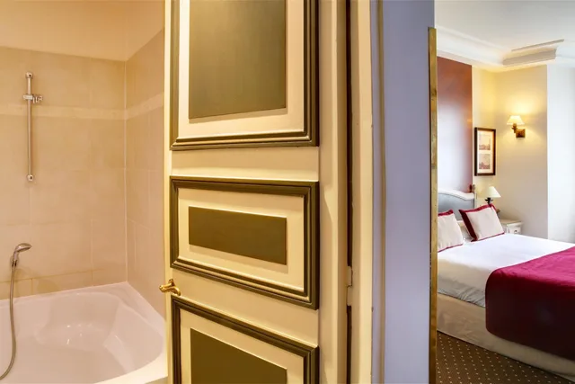 غرفة سوبيريور بسرير كوين، Best Western Premier Trocadero La Tour 5/6