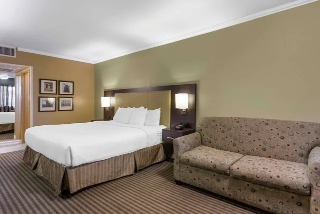 جناح بسرير كينج مع أريكة بحوض جاكوزي، Royal Sun Inn & Suites 4/10