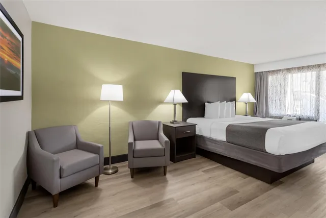 غرفة قياسية بسرير كينج، Best Western Asheville -Blue Ridge Parkway 2/4