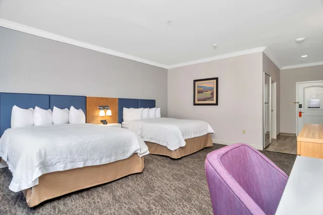 جناح استوديو بسريرين كوين مع أريكة، Hampton Inn Suites Fort Worth Fossil Creek 1/8