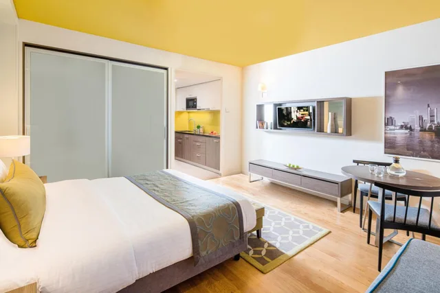 Deluxe, Studio, Sofa, Citadines City Centre Frankfurt 1/10
