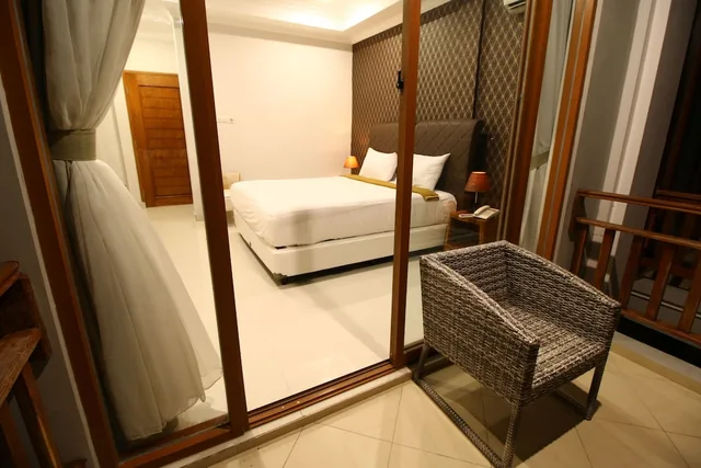 غرفة ديلوكس بسريرين منفصلين، Hotel Wahyu Dana 2/3
