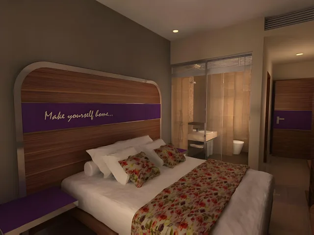 غرفة ديلوكس بسريرين منفصلين، Cititel Hotel Dumai 1/2