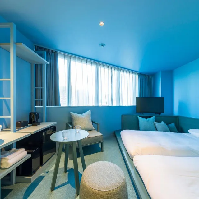 Blue, Standard, Single Bed, Toggle Hotel Suidobashi TOKYO 1/3