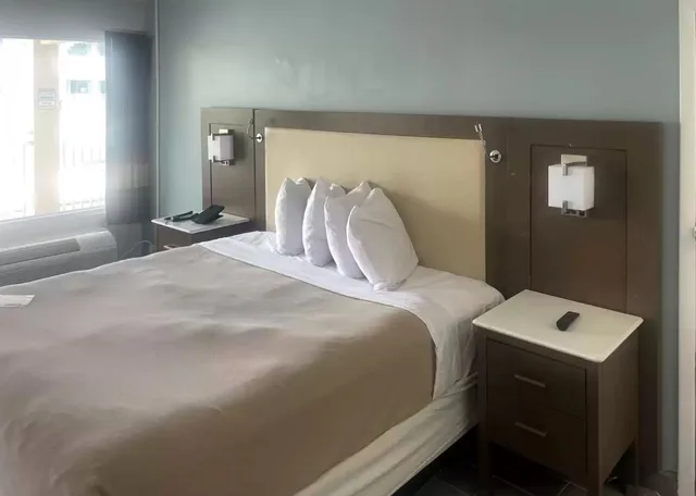 غرفة بسرير كينج لذوي الإعاقة، Rodeway Inn Holiday, FL 1/1