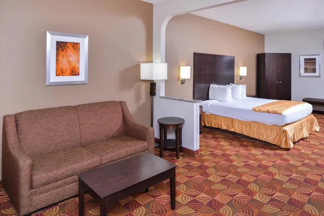 جناح ديلوكس بسرير كينج، Americas Best Value Inn & Suites Bastrop 3/5