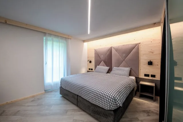 Twin Beds, Mountain View, HOTEL CHALET PINETA 3/10