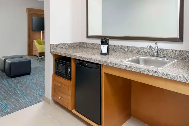 جناح استوديو بسرير كينج مع أريكة لذوي الإعاقة، Hampton Inn & Suites Clayton/St Louis-Galleria Area 2/3