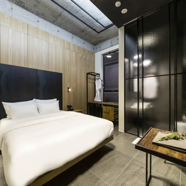 غرفة قياسية بسرير مزدوج، Hotel The Artist Dongseon 1/8