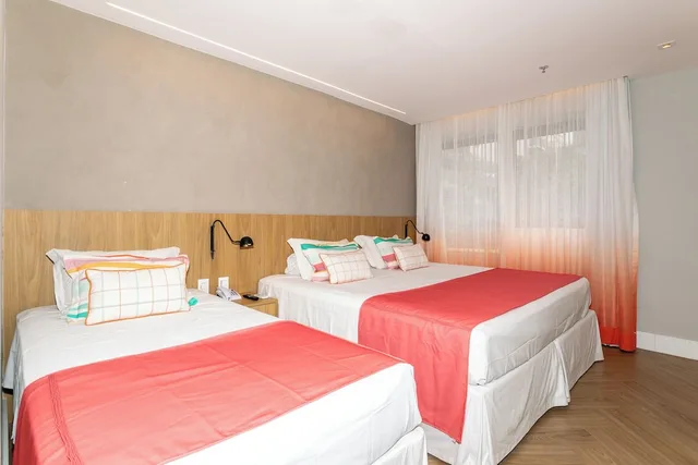 غرفة قياسية ثلاثية بثلاثة أسرّة، Hotel Astoria Ipanema 3/7