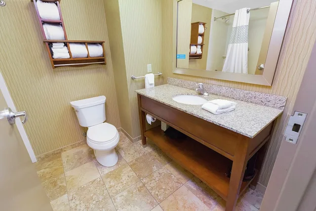 غرفة بسرير كينج مع أريكة، Hampton Inn Waynesburg 4/7