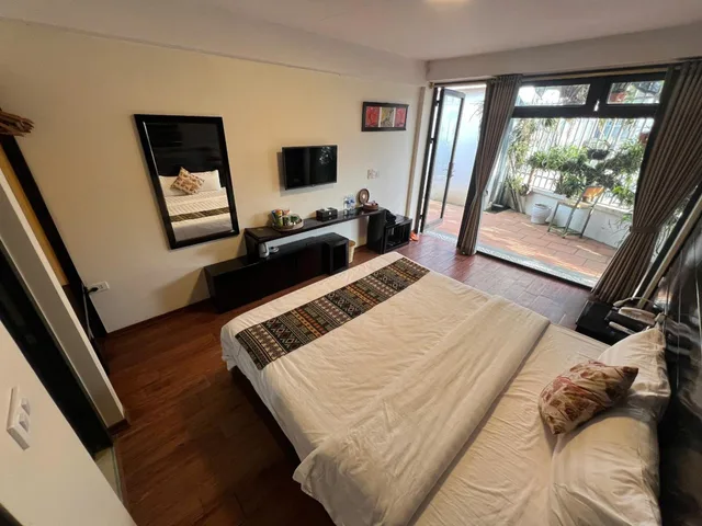 غرفة سوبيريور بسرير مزدوج بشرفة، Sapa Village Hotel 2/9