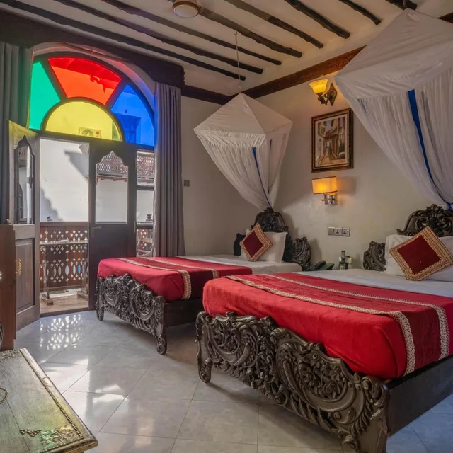 غرفة مفردة بإطلالة على المسبح، Dhow Palace Hotel 5/11