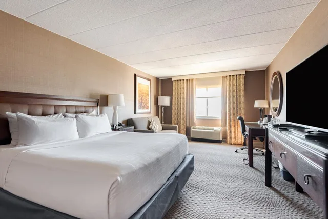 جناح استوديو بسرير كينج مع أريكة، Wyndham Omaha/West Dodge 2/10