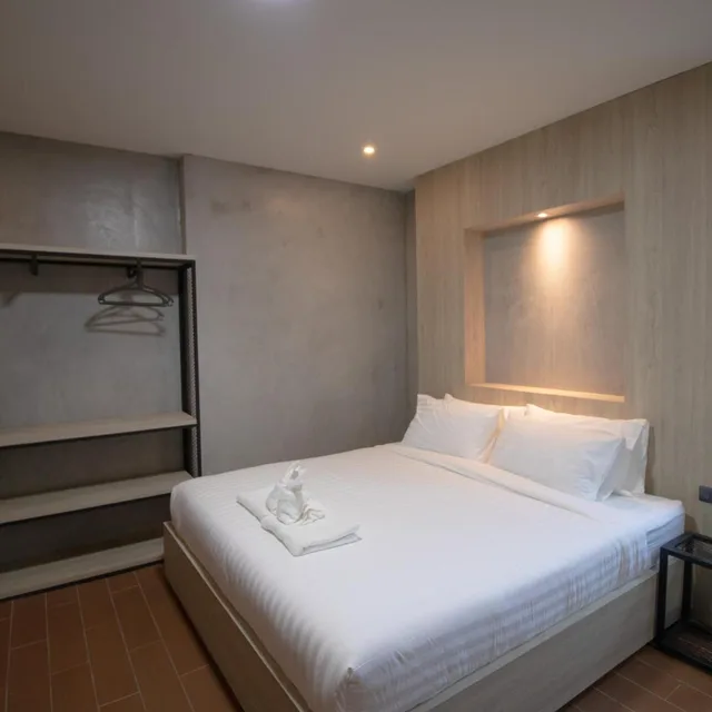 غرفة قياسية بسرير مزدوج، Rabbit Hotel Phimai 3/10
