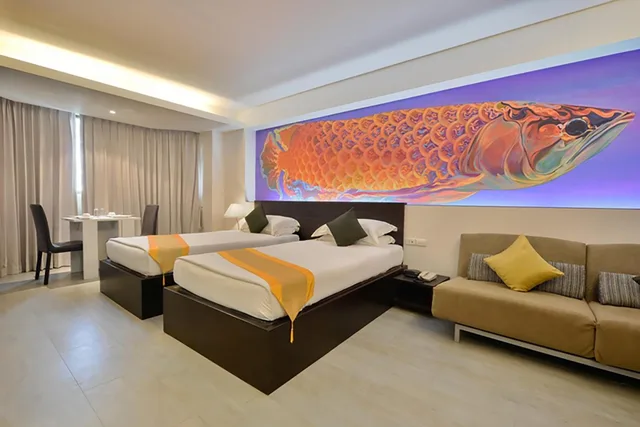 غرفة ديلوكس بسرير مزدوج، The Grand Sathorn 1/7