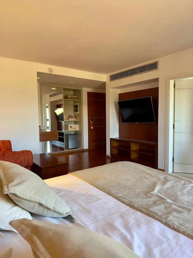 جناح ديلوكس بسرير كينج بإطلالة على الجبل مع أريكة، Neper Select Hotel 2/3